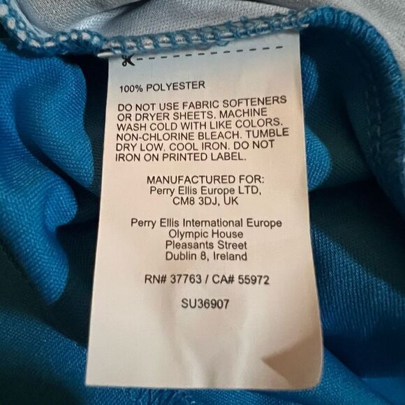 🆕 PGA Tour Men's Athletic Fit UPF 50 Golf Polo -Hawaiian Surf- size XL - Picture 3 of 7